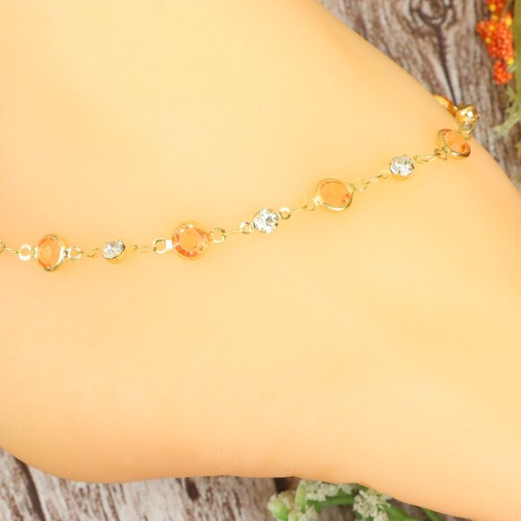 "Dainty Anklet for Women – Elegant Everyday Jewelry & Perfect Gift | MLCRC1418 - Picture 6 of 10